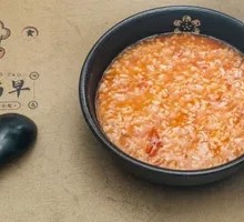 Tomato and Pork Rice Porridge