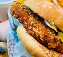 Spicy Chicken Leg Burger