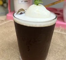 Cream Gelato Coffee Jelly