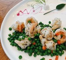Herb Green Pea Shrimp