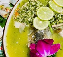 Thai Spicy Sour Steamed Sea Bass