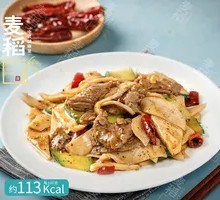 Black Pepper Beef with King Oyster Mushroom