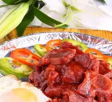 Cabbage Oil Fried Egg