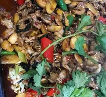 Dry-Braised Frog