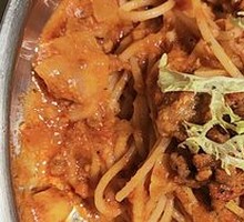 Tomato Sauce Beef Pasta