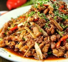 Ginger Stir-Fried Duck