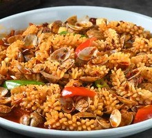Clam and Squid Stir-fry