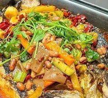 Spicy Pepper Grilled Fish