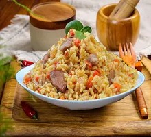 Fried Rice with Preserved Pork
