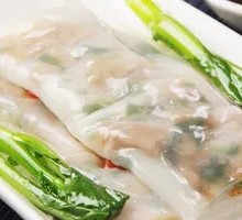 Egg and Pork Rice Noodle Roll