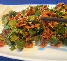 Spicy Duck Intestines Salad