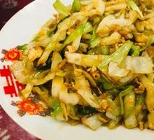 Bok Choy Stir-Fried with Vermicelli