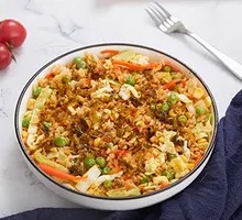 Grandmother's Vegetable Fried Rice with Eggs