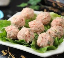 Fresh Pork Handmade Cilantro Meatballs
