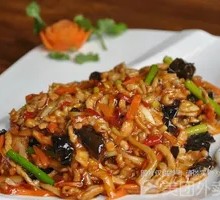 Fish-Flavored Shredded Pork Rice Bowl