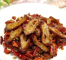 Dry-Fried Pig Intestines