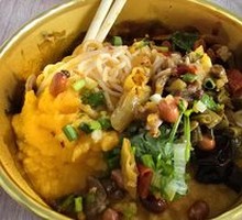 Mashed Potato with Noodles