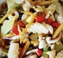 Pickled Chili Squid Flowers