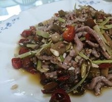 Pickled Chili Beef Strips