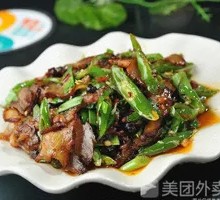 Spicy Green Pepper Pork Snout
