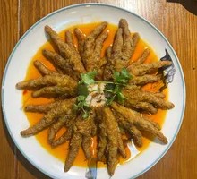 Pounded Chicken Feet