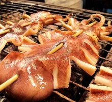 Grilled Squid Skewers