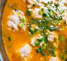 Tomato Meatball Soup