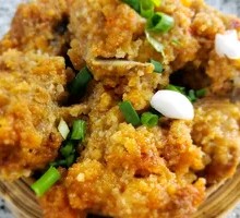 Steamed Pork Ribs with Rice Flour