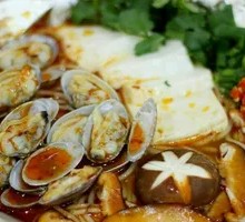 Spicy Mussels Rice Noodles