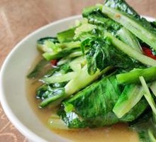Stir-fried Oil-mustard Greens