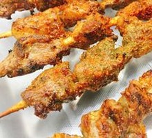 Freshly Skewered Lamb Kebabs