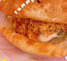 Spicy Chicken Leg Burger