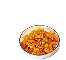 Spicy Radish and Peanut Cubes