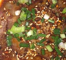 Cucumber and Walnut Salad with Pork