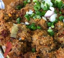 Steamed Pork Ribs with Rice Flour
