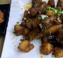 Hand-grabbed Spare Ribs