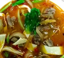 Sour Radish Duck Noodle Soup