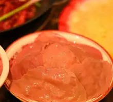 Sliced Pork Kidney with Big Knife