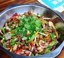 Spicy Pork Intestines Stir-fry
