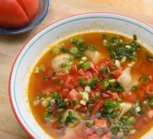 Tomato Bone Soup Dumplings
