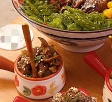 Tengjiao Pork Intestine Rice Bento