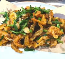 Scallion Shrimp Stir-fry