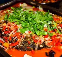 Spicy Pickled Pepper Grilled Carp