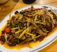 Sliced Beef with Young Ginger