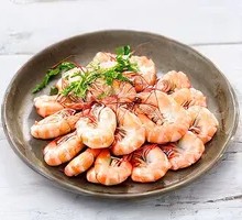 Steamed Freshwater Shrimp