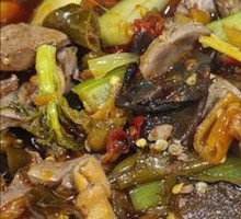 Spicy Pepper Chicken Offal