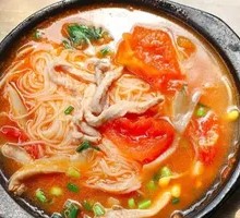 Tomato and Pork Noodles