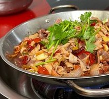 Chicken Offal and Pork Ribs