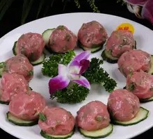 Cilantro Beef Meatballs