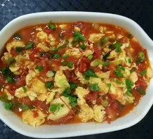 Tomato and Egg Fried Rice